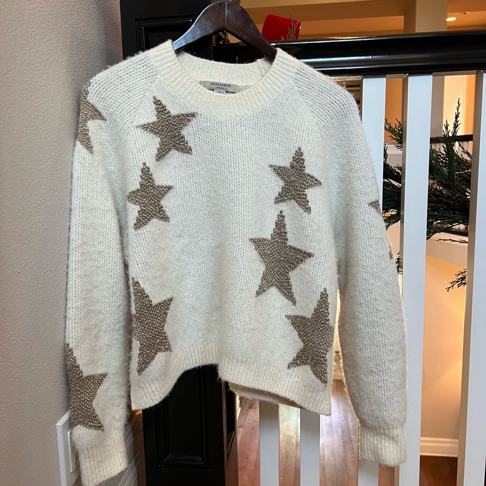 All Saints star sweater